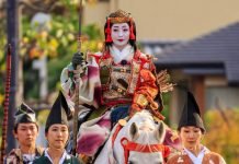 Jidai Matsuri 2022 in Kyoto City